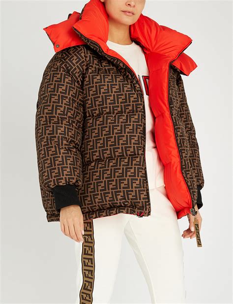 fendi logo jacke|fendi logo print.